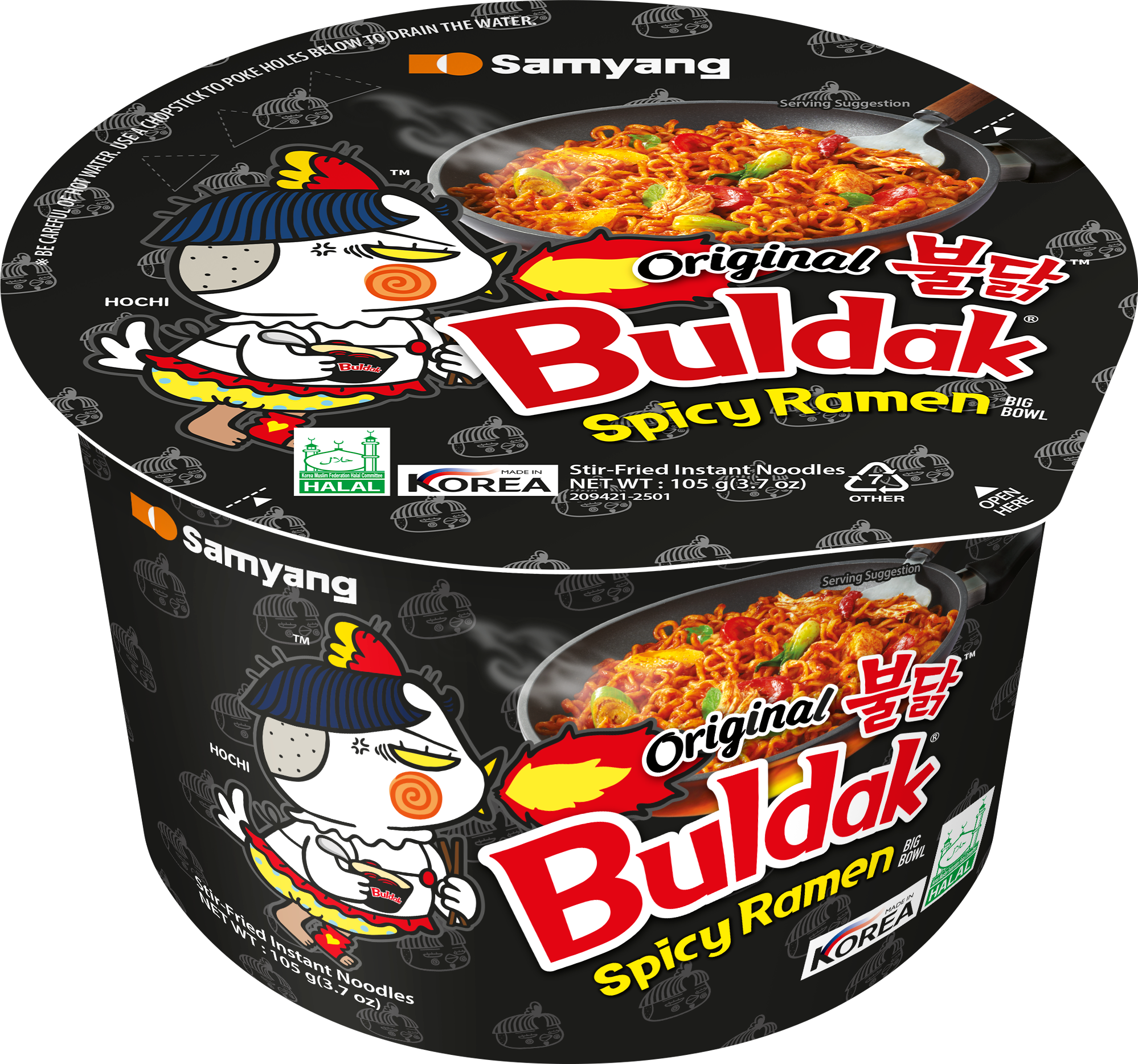 Buldak Ramen Original Big Bowl